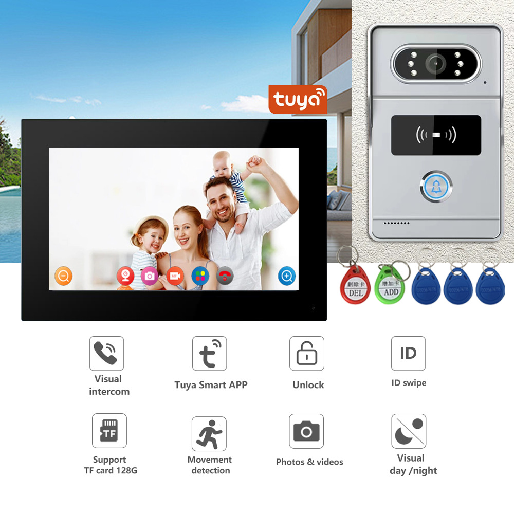 2MP 1080P Tuya APP IR Night Vi - Wifi Doorbell Camera ulasan dan harga