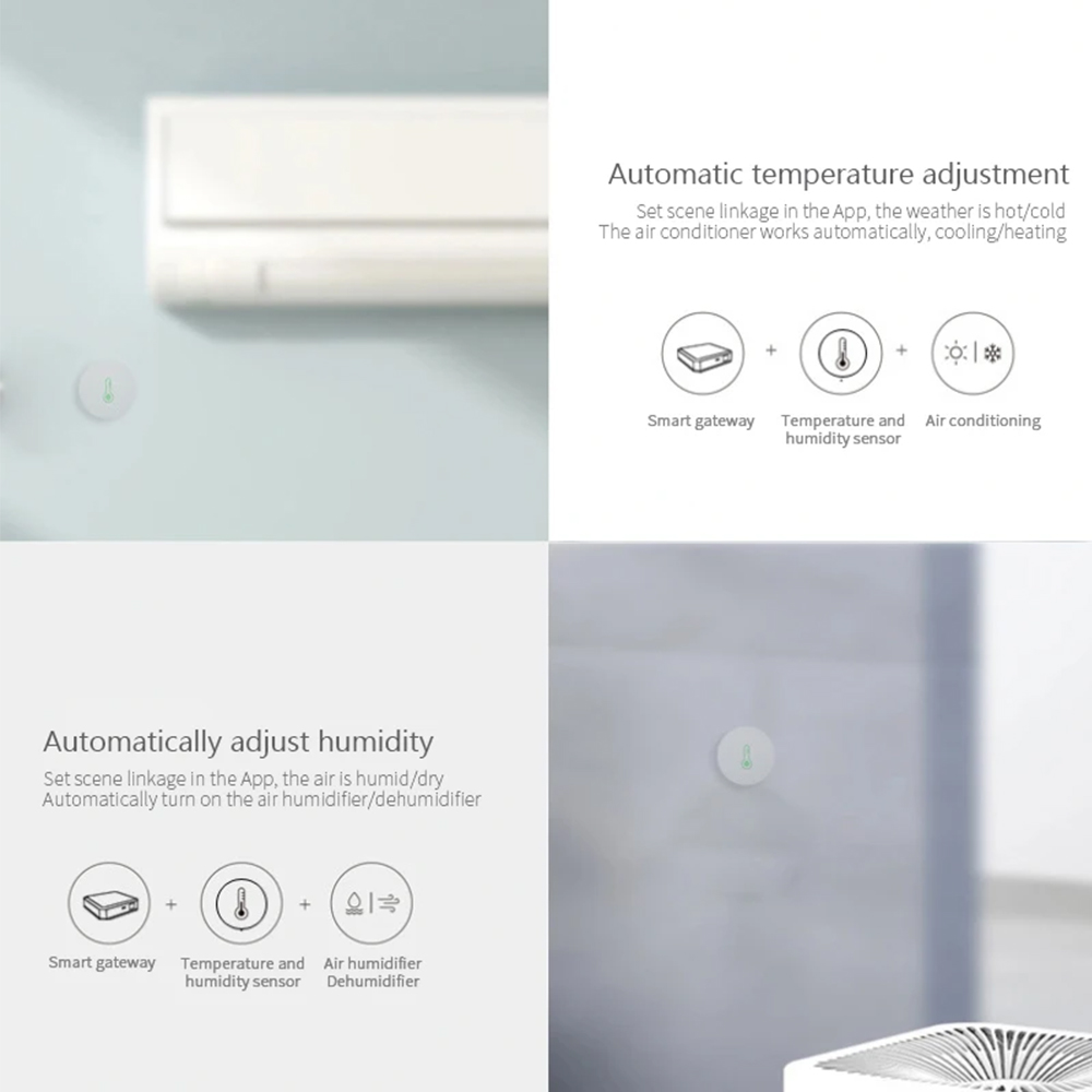 Tuya Smart Zigbee Temperature  - Smart Home Villa ulasan dan harga