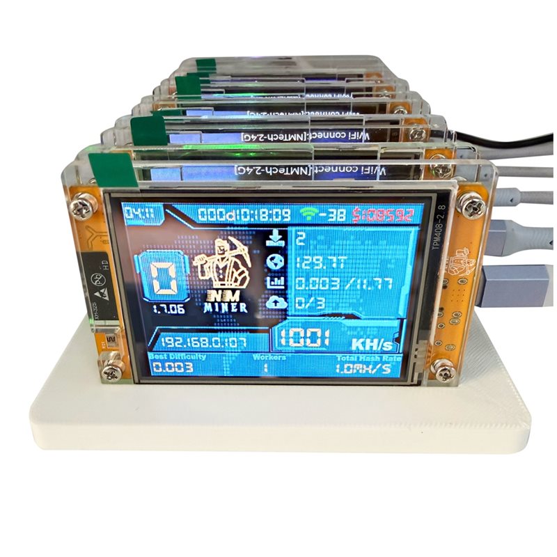 6X 1000KH/S Nmminer Nerdminer+ - Upgrade Smart Home ulasan dan harga