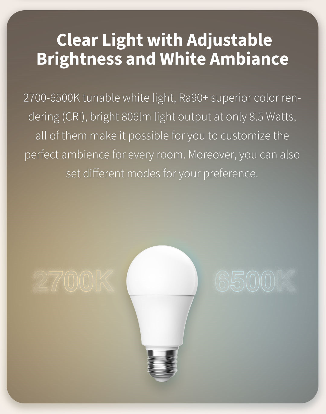 Aqara Smart LED Bulb T1 Zigbee - Smart Home Xiaomi 2 ulasan dan harga