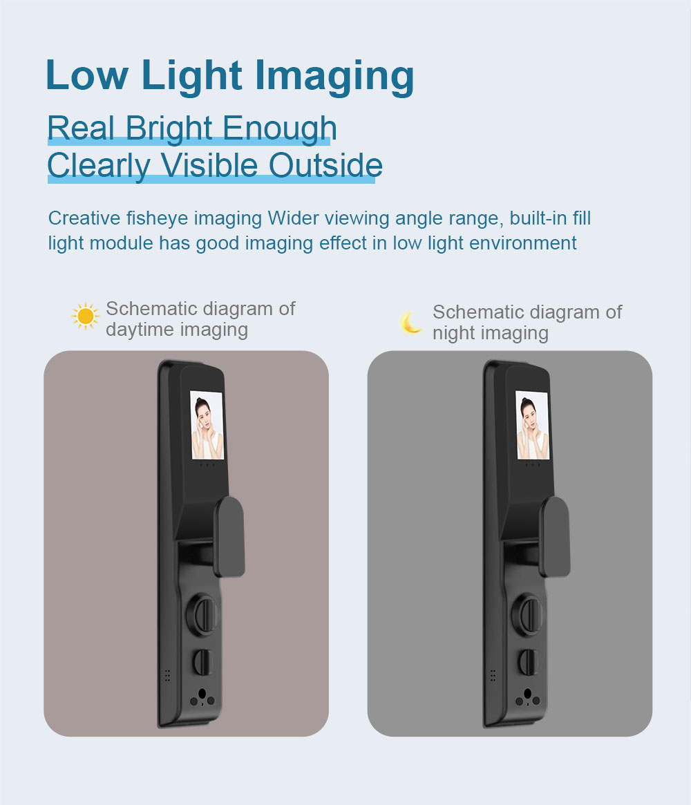 Tuya Wifi Fingerprint 3D Face  - Wifi Doorbell Camera ulasan dan harga