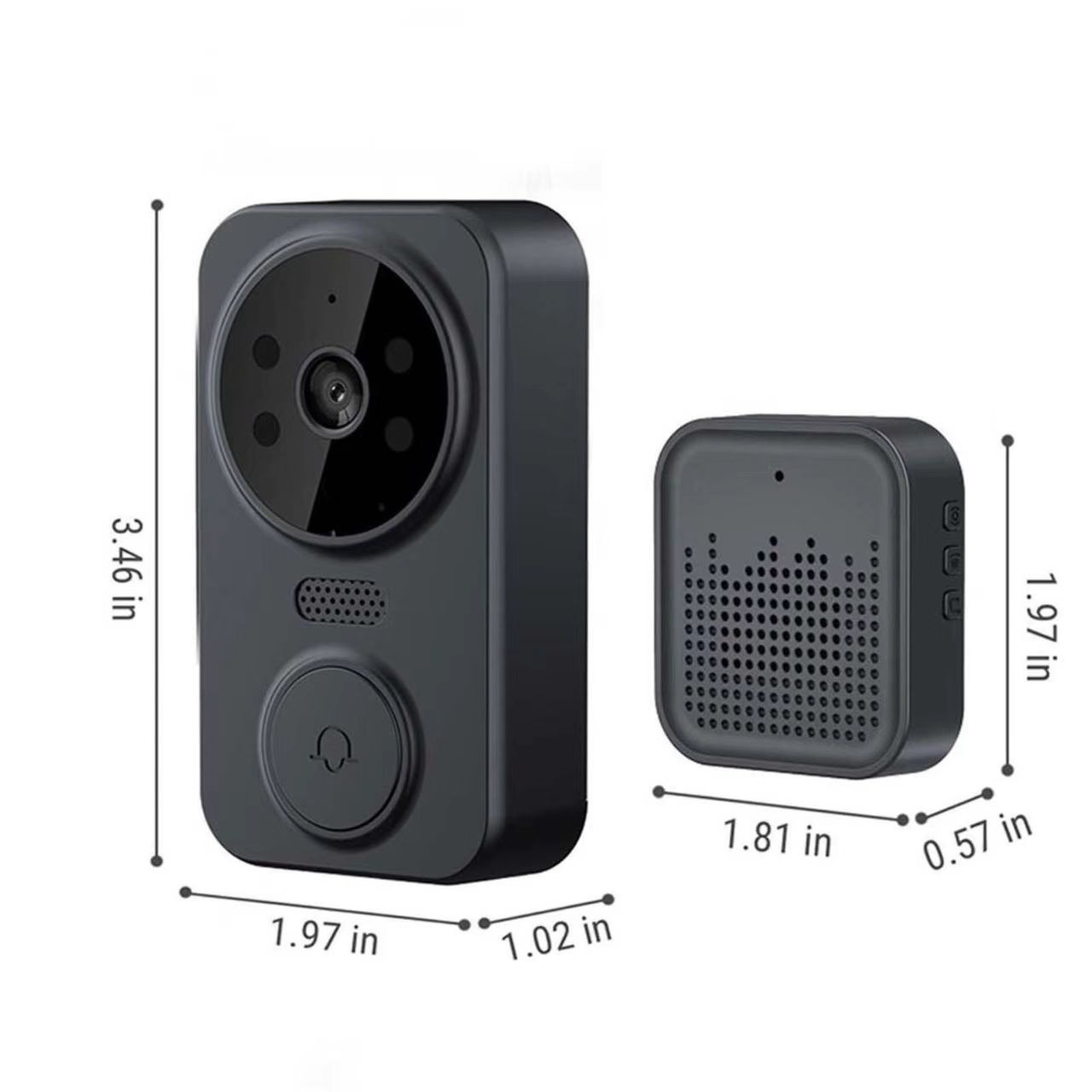 Tuya WIFI Doorbell Smart Home  - Wifi Doorbell Camera ulasan dan harga