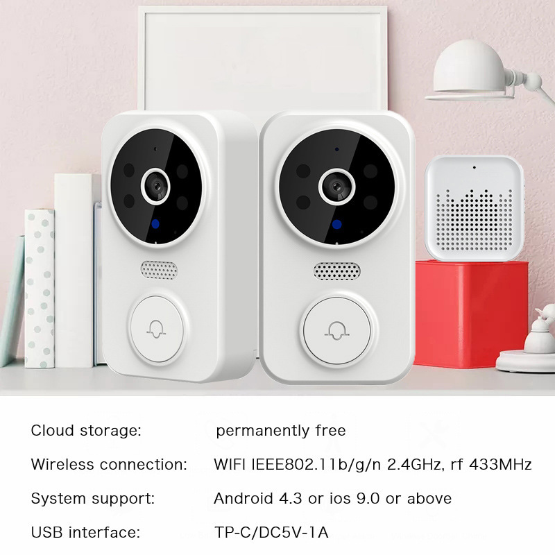 Tuya WIFI Doorbell Smart Home  - Wifi Doorbell Camera ulasan dan harga
