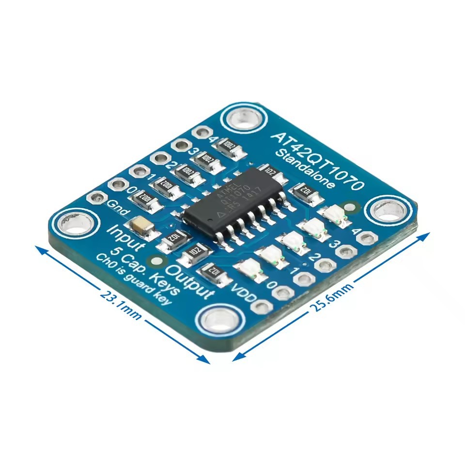 1~30Pcs AT42QT1070 Capacitive  - Smart Home Keyboard ulasan dan harga
