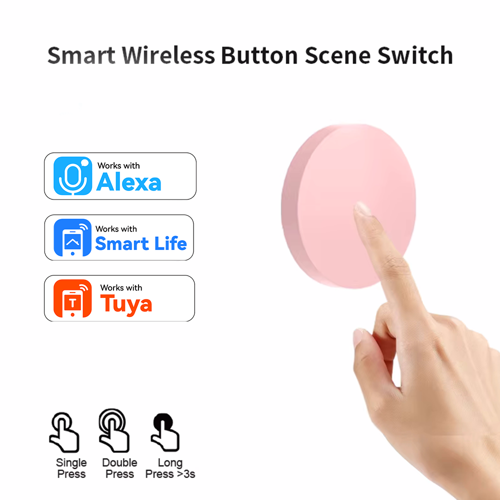 ZigBee Smart Wireless Button S - Smart Home Tools ulasan dan harga