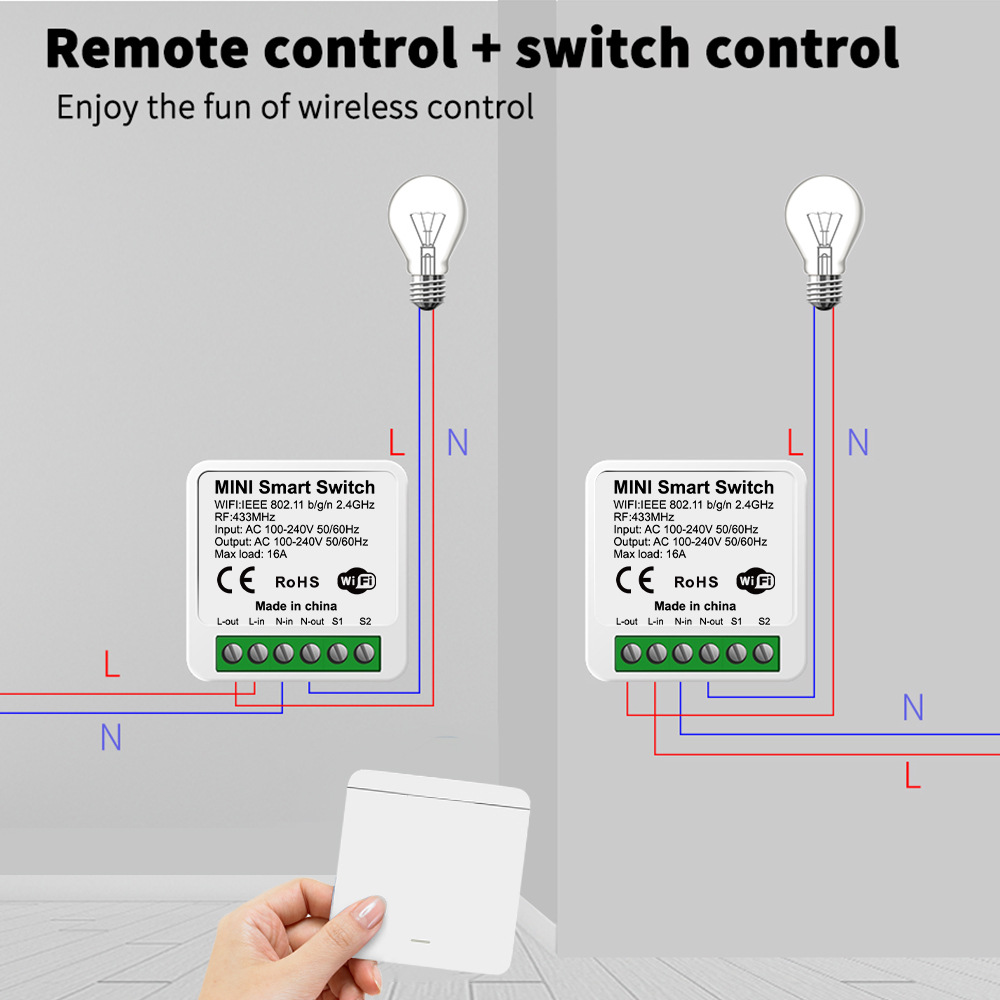 Tuya WiFi Smart Light Switch S - Smart Home Matter ulasan dan harga