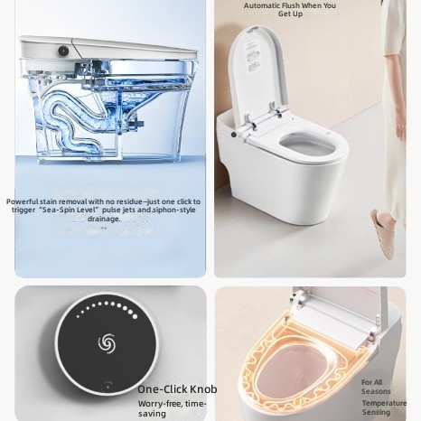 Heated Smart Toilet Seat, Auto - Upgrade Smart Home ulasan dan harga