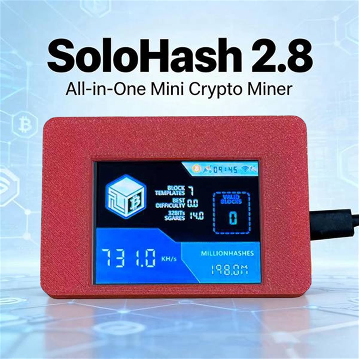 -[T134C Digital]NerdMinerV2NMM - Upgrade Smart Home ulasan dan harga