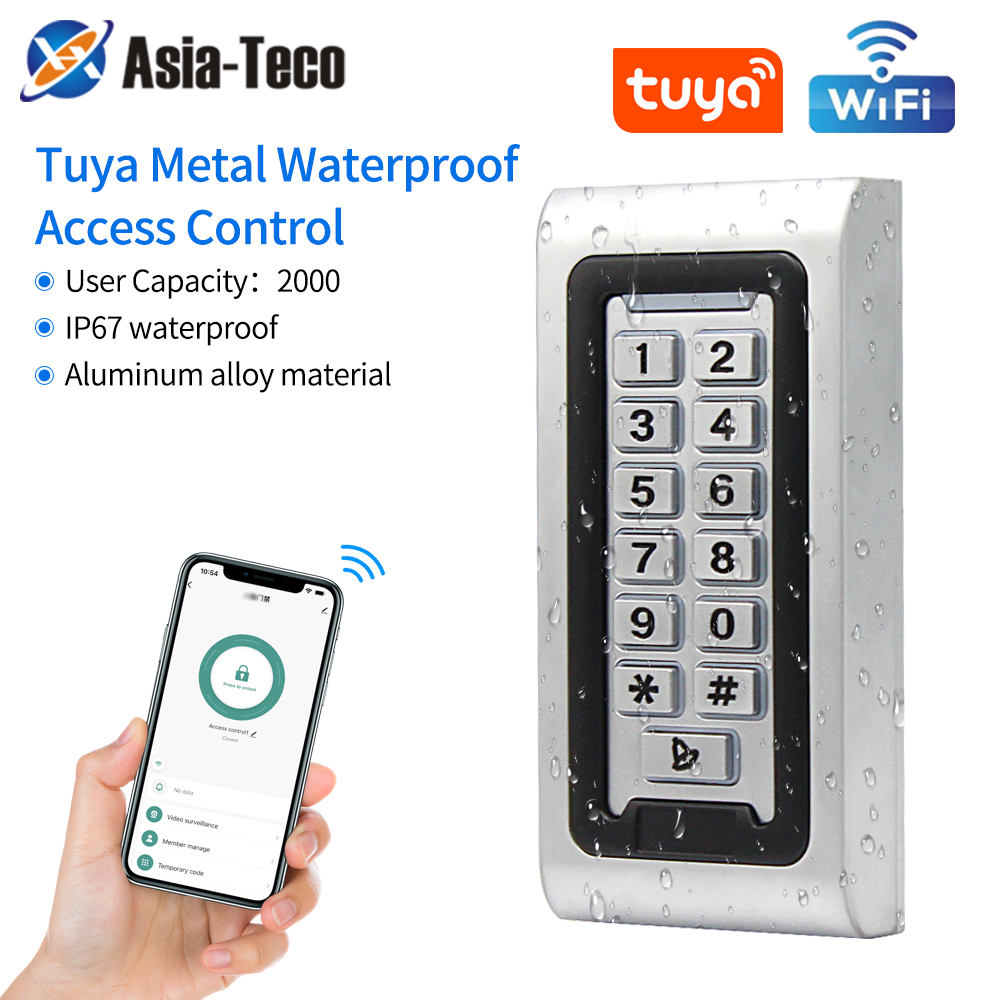 Outdoor IP68 Metal Access Cont - Smart Home Keyboard ulasan dan harga