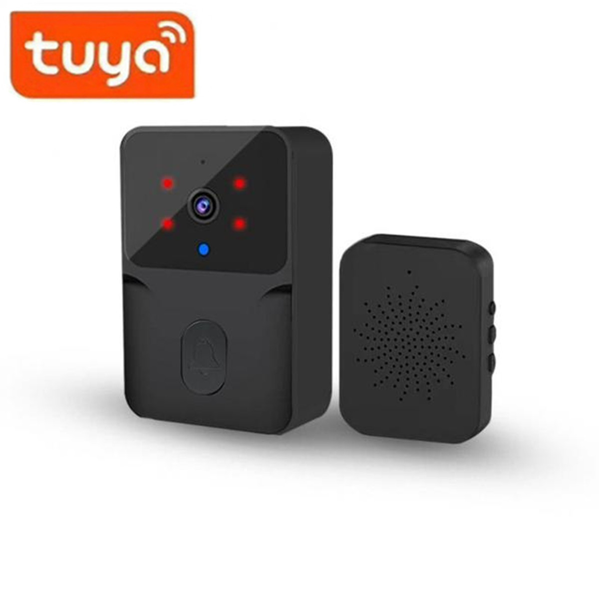 Wireless Doorbell WiFi Tuya Ou - Wifi Doorbell Camera ulasan dan harga