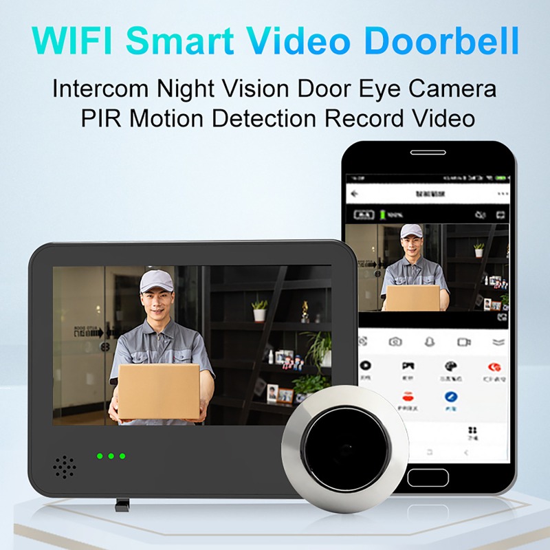 Tuya Smart WIFI Video Doorbell - Wifi Doorbell Camera ulasan dan harga
