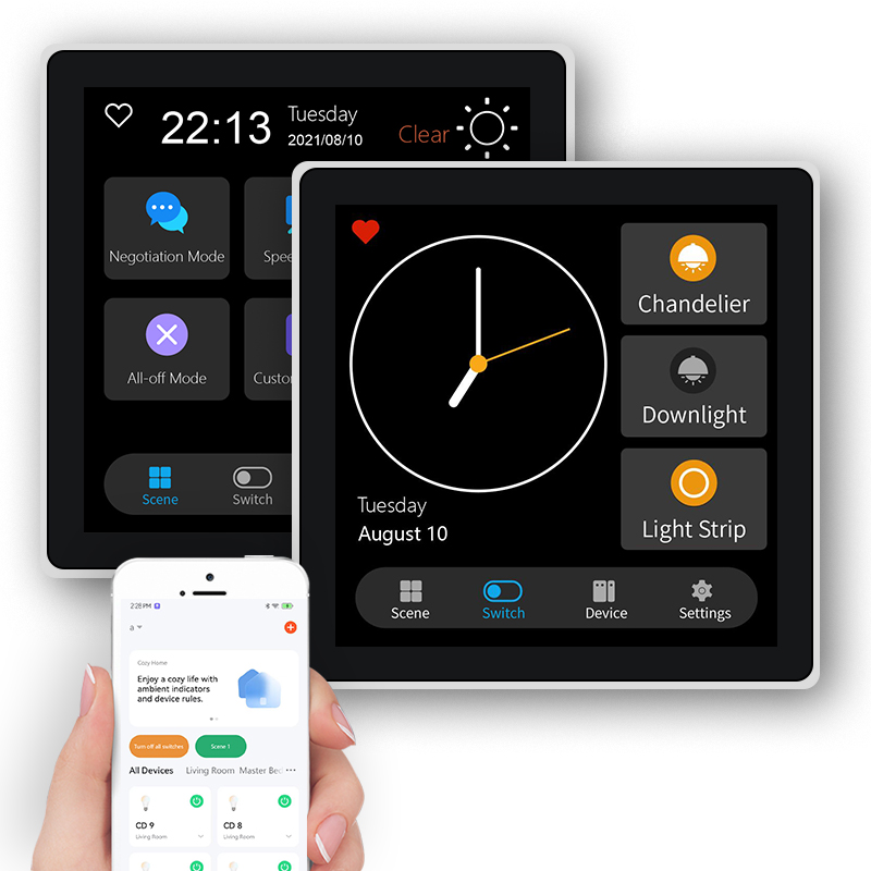 FUERS 4 Inch Touch Screen Mult - Smart Home Tools ulasan dan harga