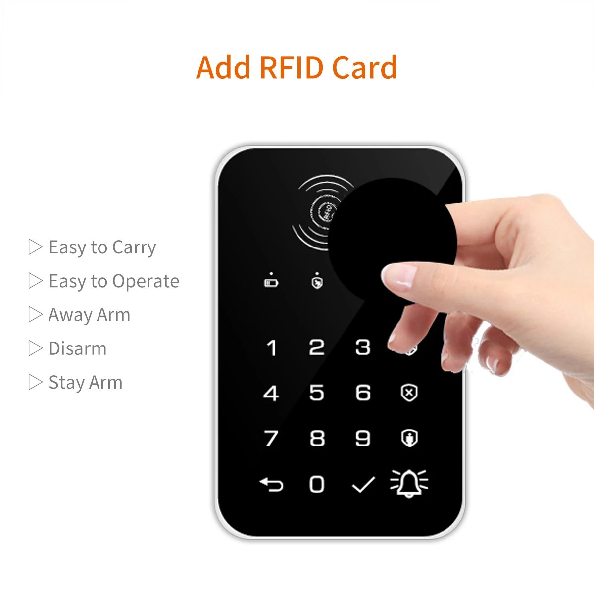 Wireless 433MHz Keyboard Touch - Smart Home Keyboard ulasan dan harga