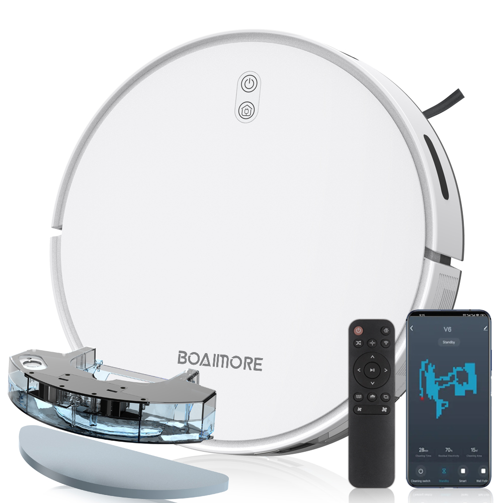 Robot Vacuum Cleaner Combo Mop - Smart Home Matter ulasan dan harga