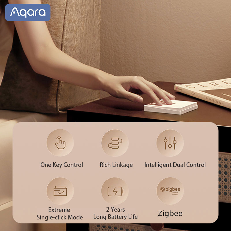 Original Aqara Wall Switch E1  - Smart Home Xiaomi 2 ulasan dan harga