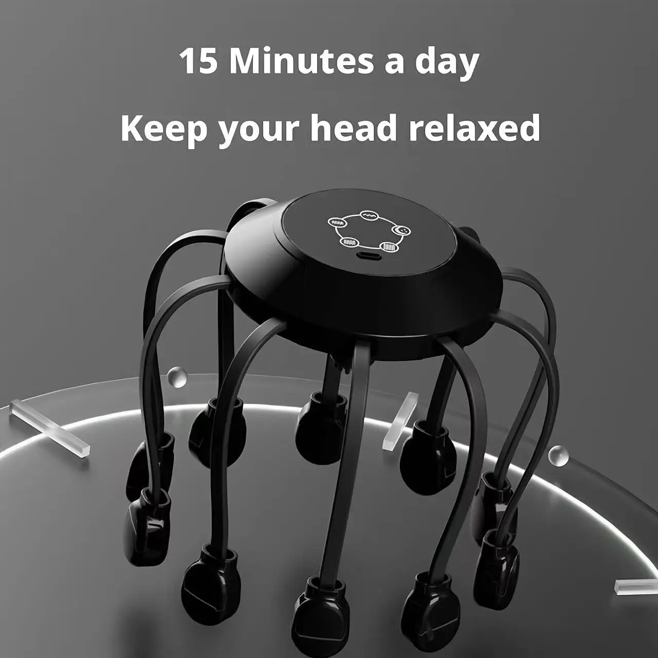 Electric Octopus Head Massager - Smart Home Matter ulasan dan harga